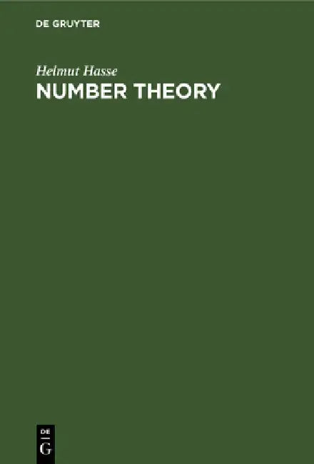 Number Theory by Helmut Hasse