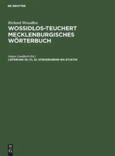 Stoekerabend Bis Stuktin by Jürgen Gundlach