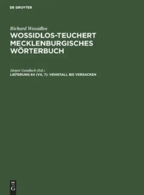 Veihstall Bis Versacken by Jürgen Gundlach