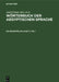 Die Belegstellen, Band 2, Teil 1 by H. Grapow, W. Erichsen