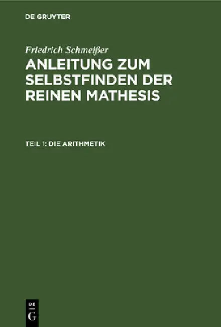Die Arithmetik by Friedrich Schmeißer