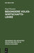 Besondere Volkswirtschaftslehre by Paul Posener