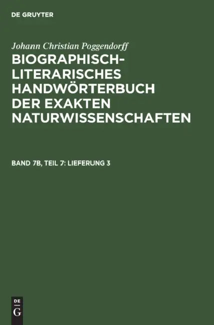 Lieferung 3 by Rudolf Zaunick, Hans Salié, Heidi Kühn