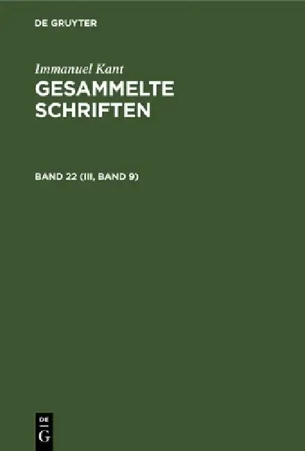 Opus Postumum. Zweite Hälfte (Convolut VII Bis XIII) by Immanuel Kant