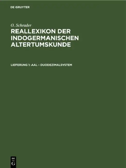 Aal - Duodezimalsystem by A. Nehring, O. Schrader