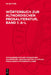 Wörterbuch Zur Altnordischen Prosaliteratur, Band 1: A-L by Nocontributor