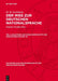 M. M. Guchmann: Der Weg Zur Deutschen Nationalsprache. Teil 2 by Günter Feudel, M. M. Guchmann