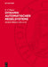 Dynamik Automatischer Regelsysteme by E. P. Popow, Herbert Bilharz, Peter Sagirow