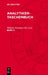 Analytiker-Taschenbuch. Band 4 by Wilhelm Fresenius, Helmut Günzler, Walter Huber