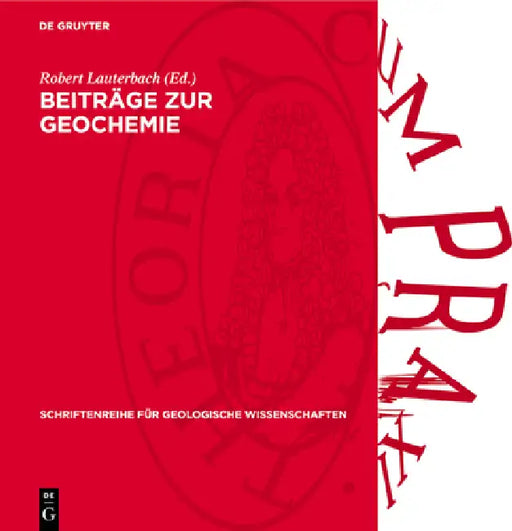 Beiträge Zur Geochemie by Robert Lauterbach