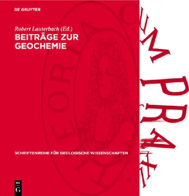 Beiträge Zur Geochemie by Robert Lauterbach