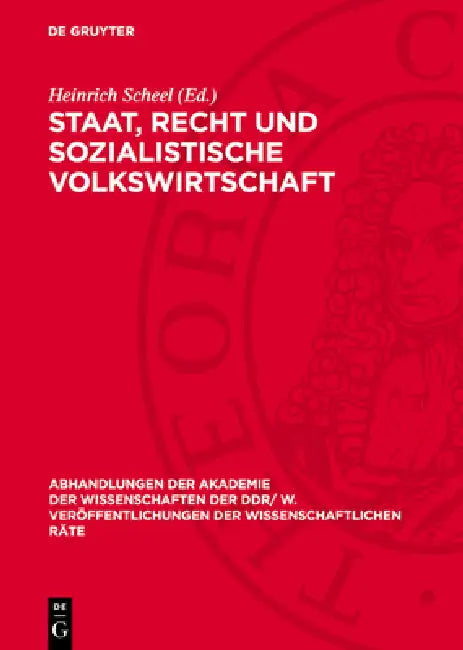 Staat, Recht und sozialistische Volkswirtschaft by Heinrich Scheel