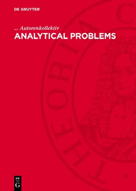Analytical Problems by Autorenkollektiv, Eckhard Koglin, Jean-Marie Séquaris
