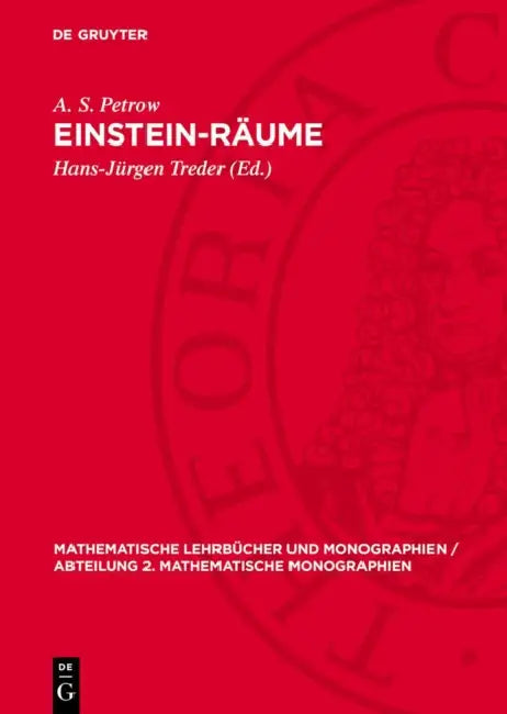 Einstein-Räume by A. S. Petrow, Hans-Jürgen Treder