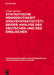 Syntaktische Mehrdeutigkeit (Polysyntaktizität) Beider Analyse Des Deutschen Und Des Englischen by Erhard Agricola