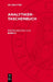 Analytiker-Taschenbuch by Rolf Borsdorf, Wilhelm Fresenius, Helmut Günzler Et Al