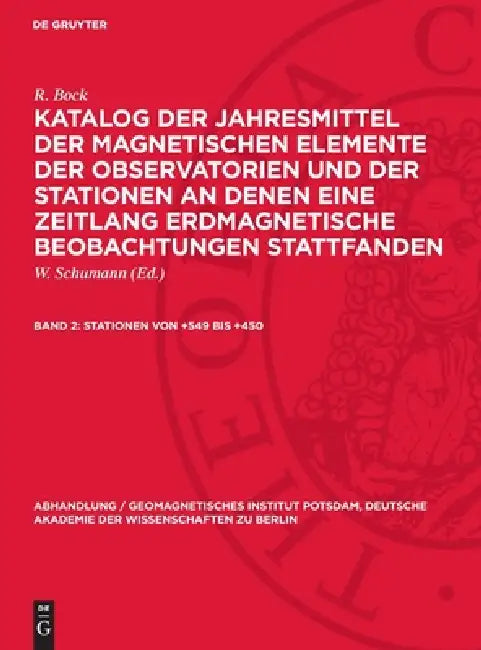 Stationen von +549 bis +450 by W. Schumann, R. Bock