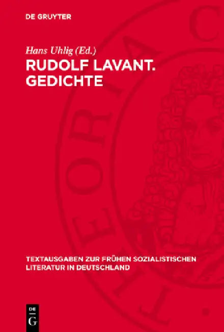 Rudolf Lavant. Gedichte by Hans Uhlig, Manfred Häckel