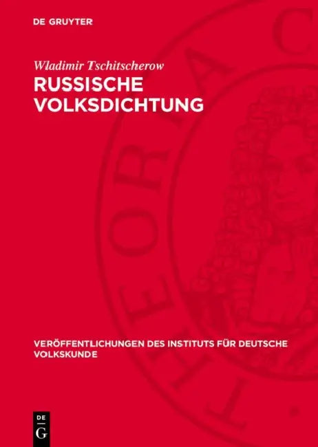 Russische Volksdichtung by Wladimir Tschitscherow