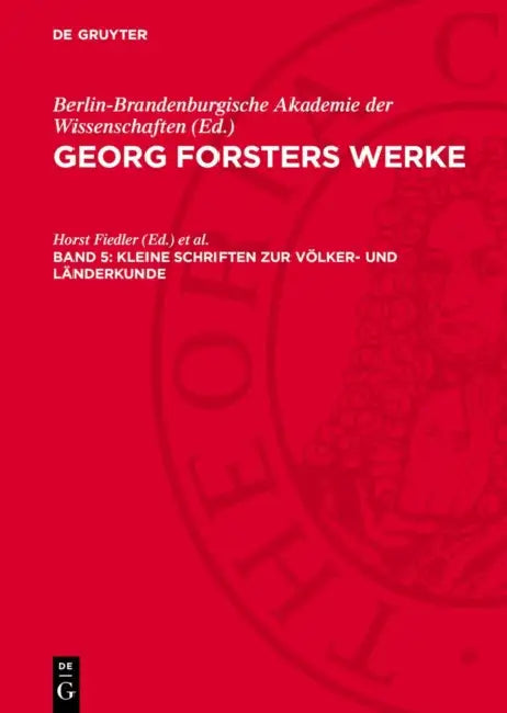Kleine Schriften Zur Völker- Und Länderkunde by Horst Fiedler, Klaus-Georg Popp, Annerose Schneider