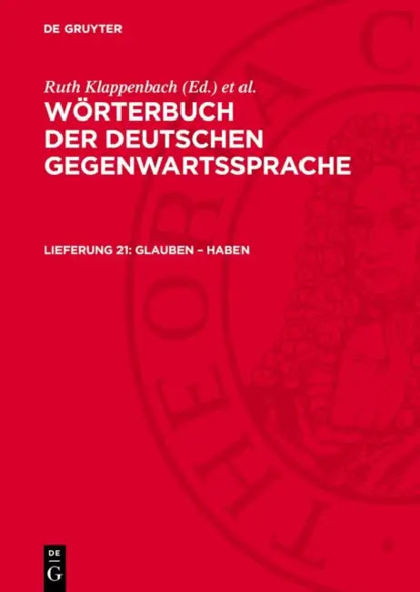 Glauben - Haben by R. Klappenbach, H. Malige-Klappenbach