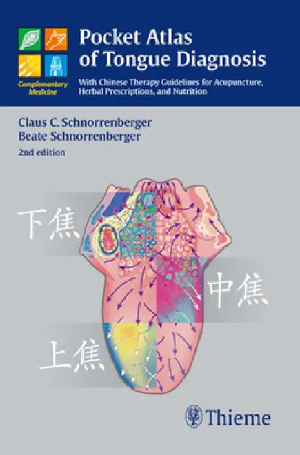 Pocket Atlas of Tongue Diagnosis: With Chinese Therapy Guidelines for Acupuncture, Herbal Prescriptions, and Nutrition by Claus C. Schnorrenberger