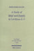A Study of Hata' and Hatta't in Leviticus 4-5 by Nobuyoshi Kiuchi