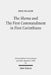 The Shema and the First Commandment in First Corinthians: An Intertextual Approach to Paul's Re-Reading of Deuteronomy by Erik Waaler