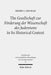 The Gesellschaft Zur Forderung Der Wissenschaft Des Judentums in Its Historical Context by Henry C. Soussan