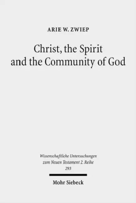 Christ, the Spirit and the Community of God: Essays on the Acts of the Apostles by Arie W. Zwiep
