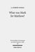 What Was Mark for Matthew?: An Examination of Matthew's Relationship and Attitude to His Primary Source by J. Andrew Doole