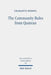 The Community Rules from Qumran: A Commentary by Charlotte Hempel