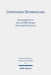 Universum Hermeticum: Kosmogonie Und Kosmologie in Hermetischen Schriften by Niclas Forster, Uwe-Karsten Plisch