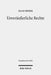 Unverausserliche Rechte by Elias Moser