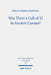 Was There a Cult of El in Ancient Canaan?: Essays on Ugaritic Religion and Language by David Toshio Tsumura