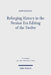 Reforging History in the Persian Era Editing of the Twelve: The Significance of the Motifs of the Divine Warrior, Chaoskampf, and Theophany for Shapin by Kipp Swinney