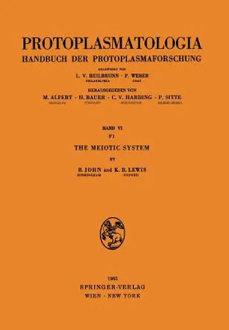 The Meiotic System by Bernard John