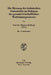 Die Messung Des Technischen Fortschritts Im Rahmen Des Gesamtwirtschaftlichen Wachstumsprozesses by Florian H. Fleck