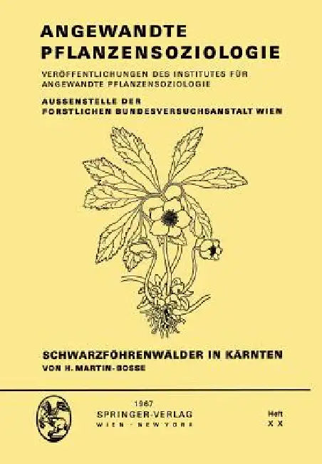 Schwarzföhrenwälder in Kärnten by H. Martin-Bosse