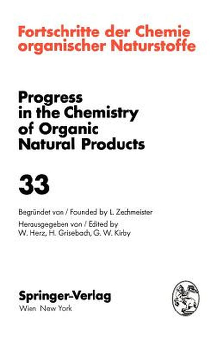 Fortschritte Der Chemie Organischer Naturstoffe / Progress in the Chemistry of Organic Natural Products by G. Cimino