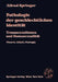 Pathologie Der Geschlechtlichen Identität: Transsexualismus Und Homosexualität, Theorie, Klinik, Therapie by A. Springer