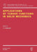 Applications of Tensor Functions in Solid Mechanics by J. P. Boehler