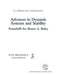 Advances in Dynamic Systems and Stability: Festschrift for Bruno A. Boley by D. E. Beskos