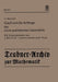Gauß Und Die Anfänge Der Nicht-Euklidischen Geometrie by H. Reichardt, J. Bolyai, N. I. Lobatschewski