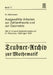 Ausgewählte Arbeiten Zur Zahlentheorie Und Zur Geometrie: Mit D. Hilberts Gedächtnisrede Auf H. Minkowski, Göttingen 1909 by H. Minkowski, Ekkehard Krätzel, Bernulf Weissbach