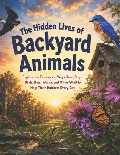The Hidden Lives of Backyard Animals: Explore the Fascinating Ways Bees, Bugs, Birds, Bats, Worms and Other Wildlife Help Their Habitats Every Day by G Hanks, Dr Barbara C Lee
