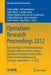 Operations Research Proceedings 2012: Selected Papers of the International Annual Conference of the German Operations Research Society (Gor), Leibniz by Stefan Helber