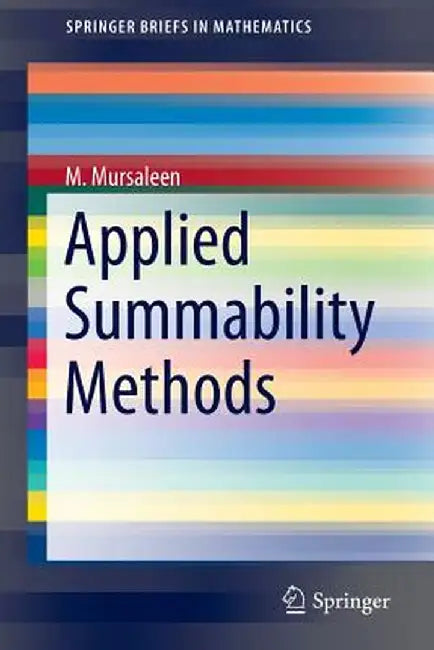 Applied Summability Methods by M. Mursaleen