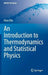 An Introduction to Thermodynamics and Statistical Physics by Piero Olla