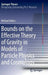 Bounds on the Effective Theory of Gravity in Models of Particle Physics and Cosmology by Michael Atkins